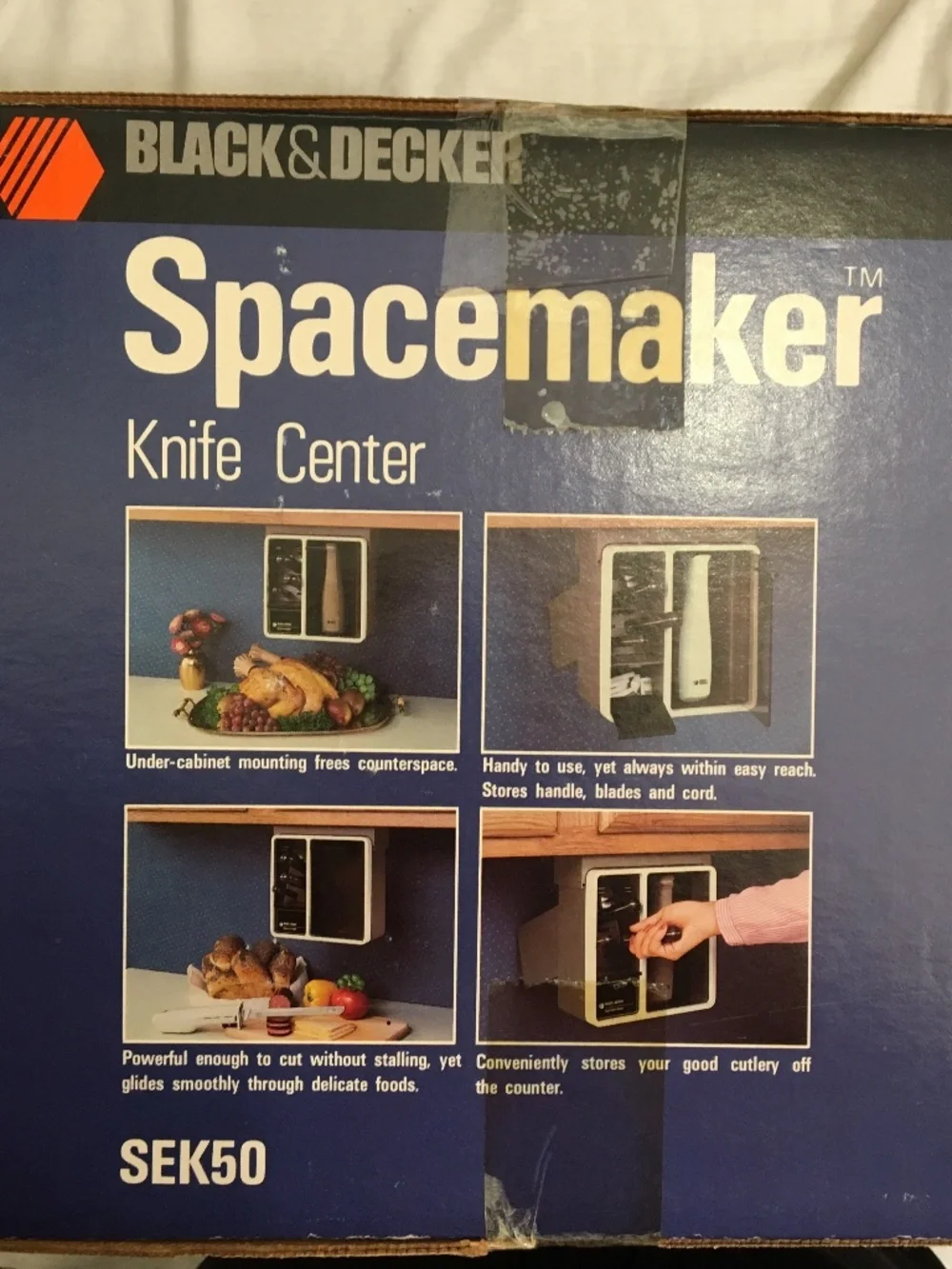 NEW Black & Decker Spacemaker Knife Center